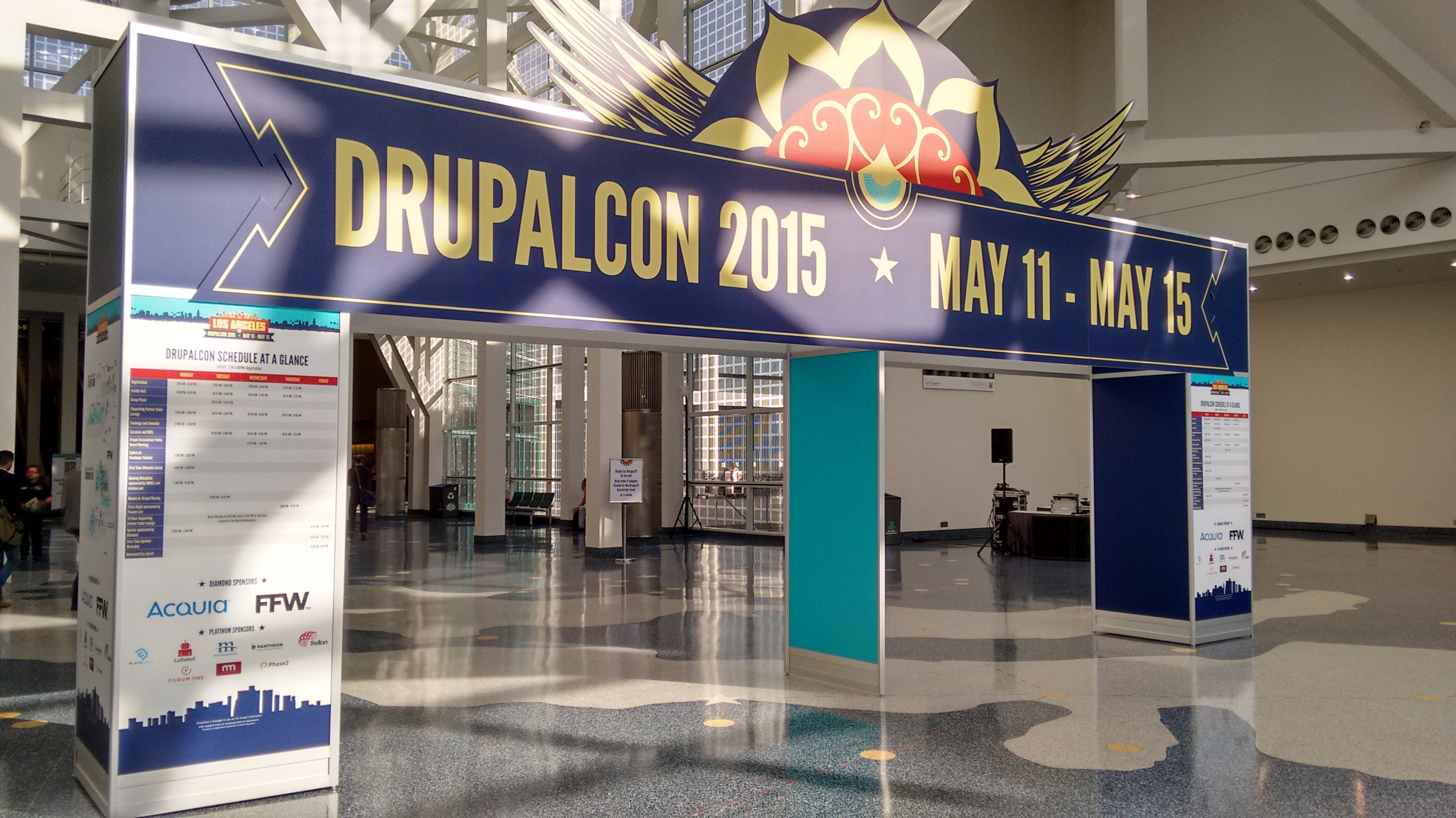 DrupalCon entrance