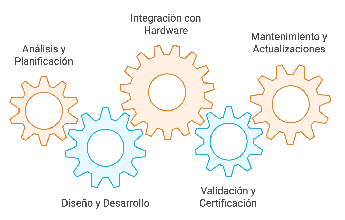 costos desarrollo de software automotriz