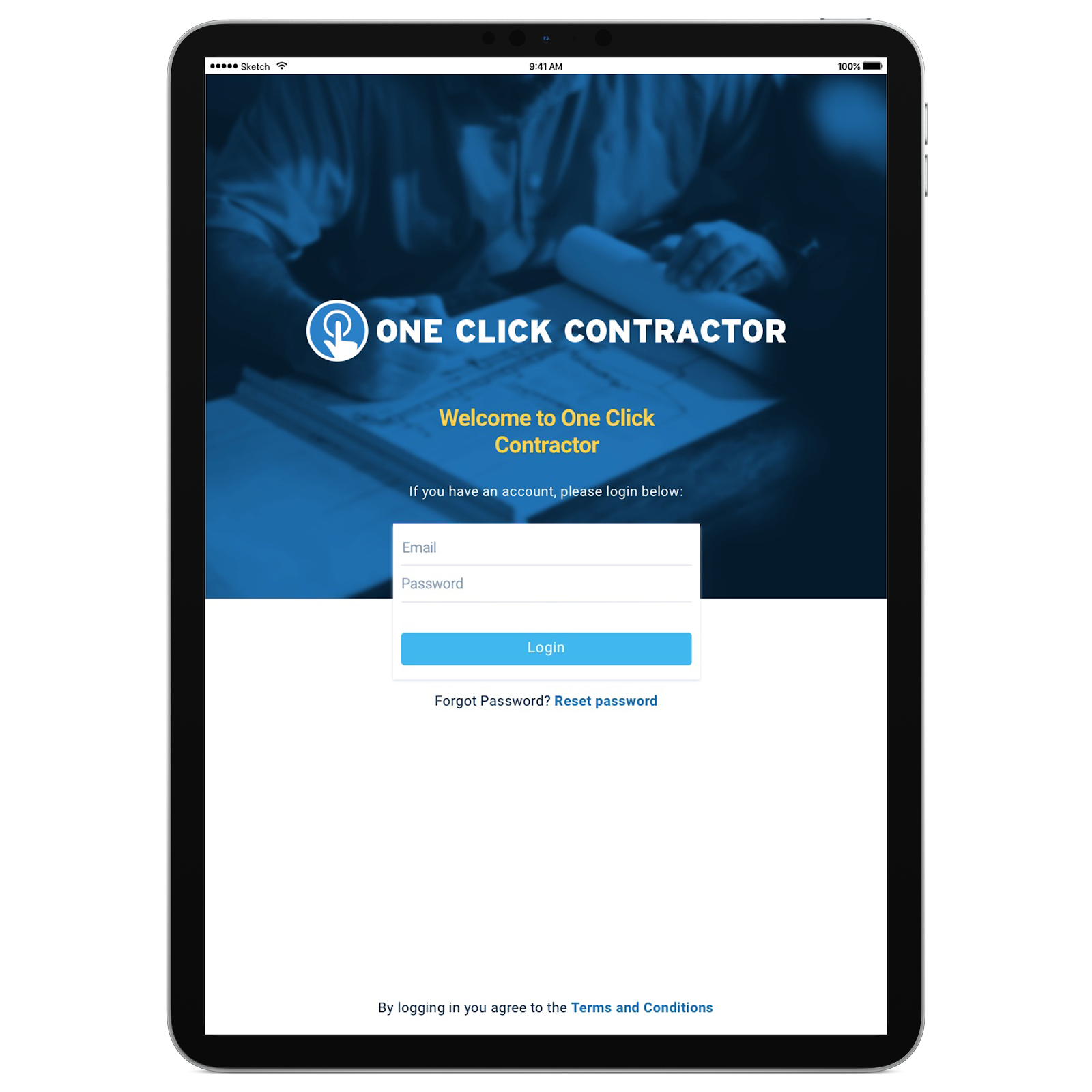 One Click Contractor App