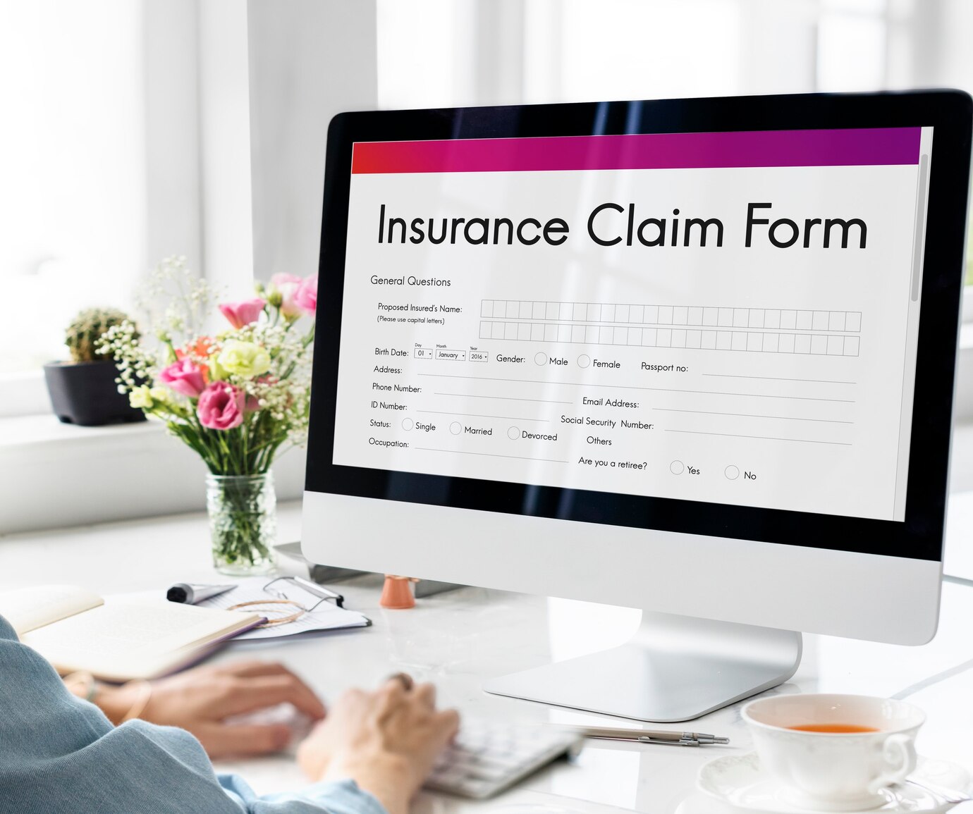 Insurance claims management software